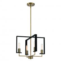 Designers Fountain D233M-4CH-OSB - Chicago PM 18" 4-Light Chandelier