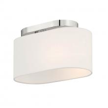 Designers Fountain D253M-SF-PN - Midtown 11" 1-Light Semi-Flush