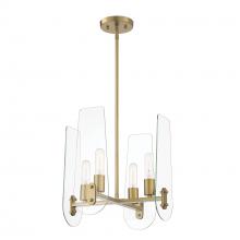 Designers Fountain D256M-4CH-BG - Bergen Beach 16" 4-Light Chandelier