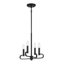 Designers Fountain D269C-4CH-MB - Summit 14" 4-Light Convertible Chandelier