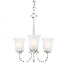 Designers Fountain D278M-3CH-BN - Bronson 18" 3-Light Chandelier