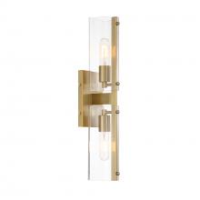 Designers Fountain D279M-2WS-BG - Latitude 22.25" 2-Light Wall Sconce