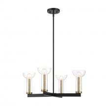 Designers Fountain D283C-4CH-MB - Nova 25" 4-Light Chandelier