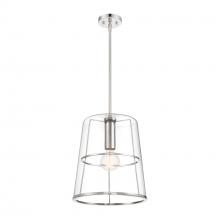 Designers Fountain D299M-14P-PN - Alonzo 14" 1-Light Pendant