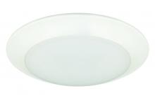 Designers Fountain EVDSK81825CWH40 - 8IN FLUSHMT DISKLT, 5W,1,800LM,4000K,90CRI, T24