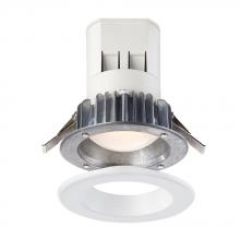 Designers Fountain EV407941WH30 - 4 in. Integrated LED Easy-Up Recessed Light with J-Box, 3000K