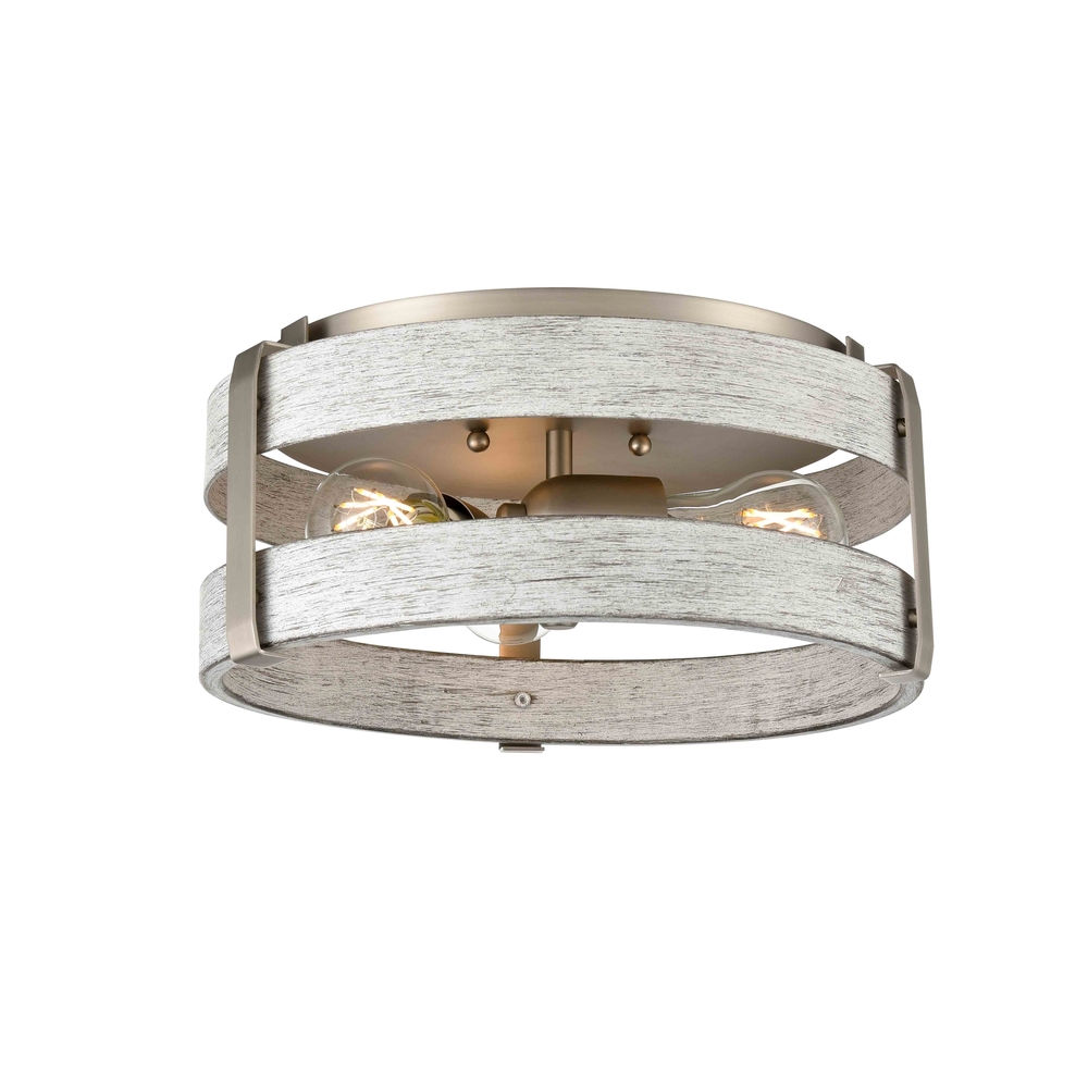 FORT GARRY 3 LT FLUSH MOUNT