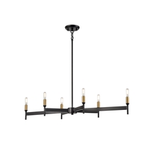 DVI DVP27304MF+EB - CAMBRAI 36" 6 LT CHANDELIER