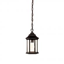 Acclaim Lighting 5185BK/SD - Madison Collection Hanging Lantern 1-Light Outdoor Matte Black Light Fixture
