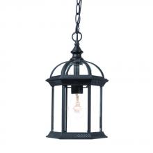 Acclaim Lighting 5276BK - Dover Collection Hanging Lantern 1-Light Outdoor Matte Black Light Fixture