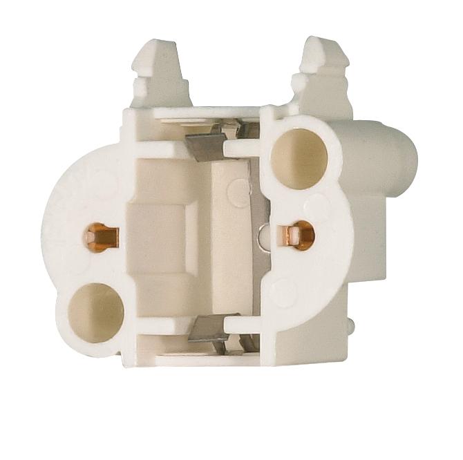 Horizontal Snap-In Socket; 2-Pin Lamps; G23-G23-2 Base For: CF5, 7, 9DS And CF9DD; 75W; 600V