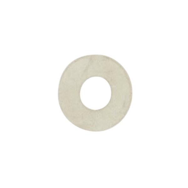 Rubber Washer; 1/8 IP Slip; White Finish; 1" Diameter