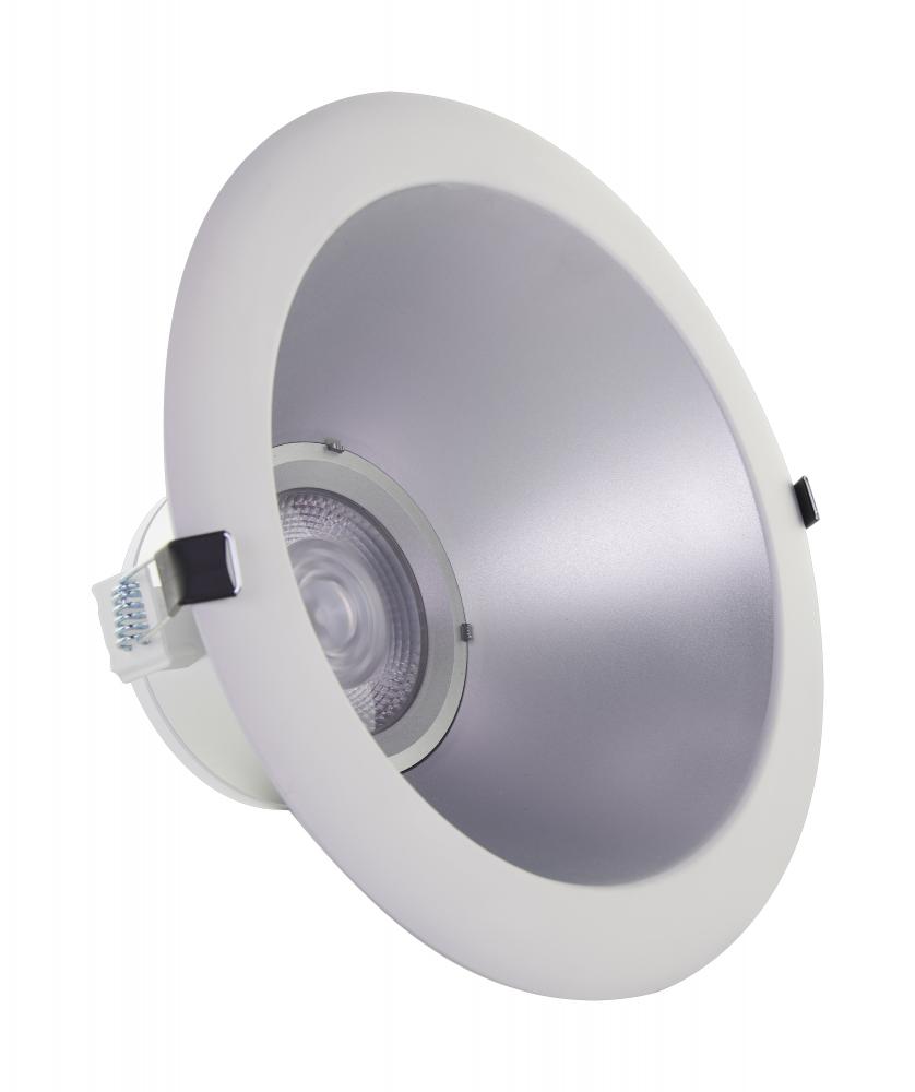32 Watt Commercial LED Downlight; 8 in.; Color Adjustable; Lumen Adjustable; 120-277 volt