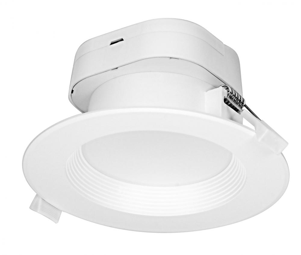 7 watt LED Direct Wire Downlight; 4 inch; 2700K; 120 volt; Dimmable