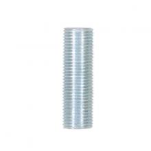 Satco Products Inc. 90/1028 - 1/8 IP Steel Nipple; Zinc Plated; 3/8" Length; 3/8" Wide