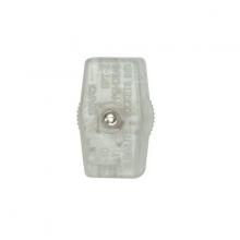 Satco Products Inc. 90/2427 - On-Off Cord Switch For 18/2 SPT-2; 6A-125V, 3A-250V, 3A-120V, 3A-125V; Silver Finish