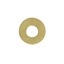 Satco Products Inc. 90/384 - Light Steel Washer; 1/8 IP Slip; 24 Gauge; Brass Plated Finish; 3/4" Diameter