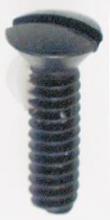 Satco Products Inc. 90/536 - Steel Switchplate Screw; 6/32; Black Finish; 1/2" Length