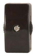 Satco Products Inc. 90/574 - On-Off Cord Switch For 18/2 SPT-2; 6A-125V, 3A-250V, 3A-120V, 3A-125V; Brown Finish