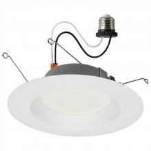 Satco Products Inc. S11642 - 12.5 Watt LED Downlight Retrofit; 5-6"; 2700K; 120 Volts; Dimmable; White Finish
