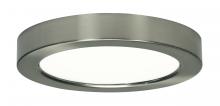 Satco Products Inc. S29349 - Blink - 13.5W- 7" Surface Mount LED - 3000K- Round Shape - Brushed Nickel Finish - 120V