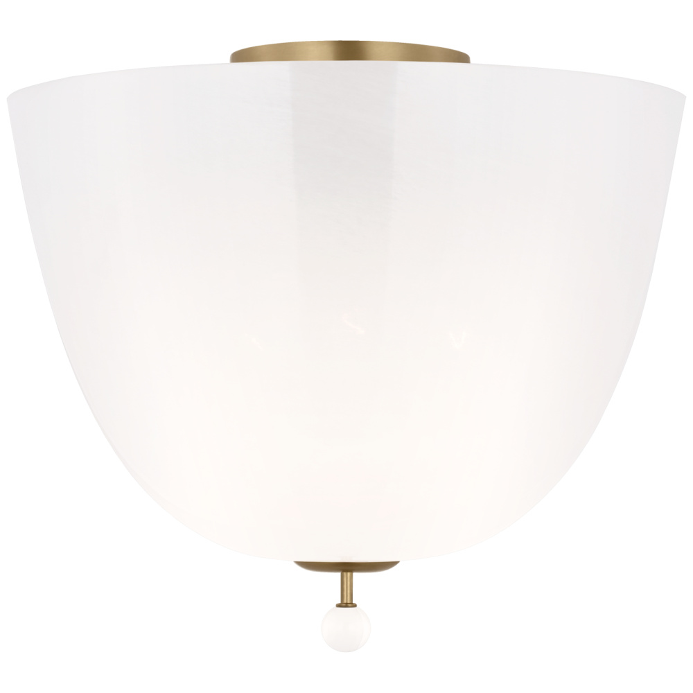 Brisa 14" Semi-Flush Mount