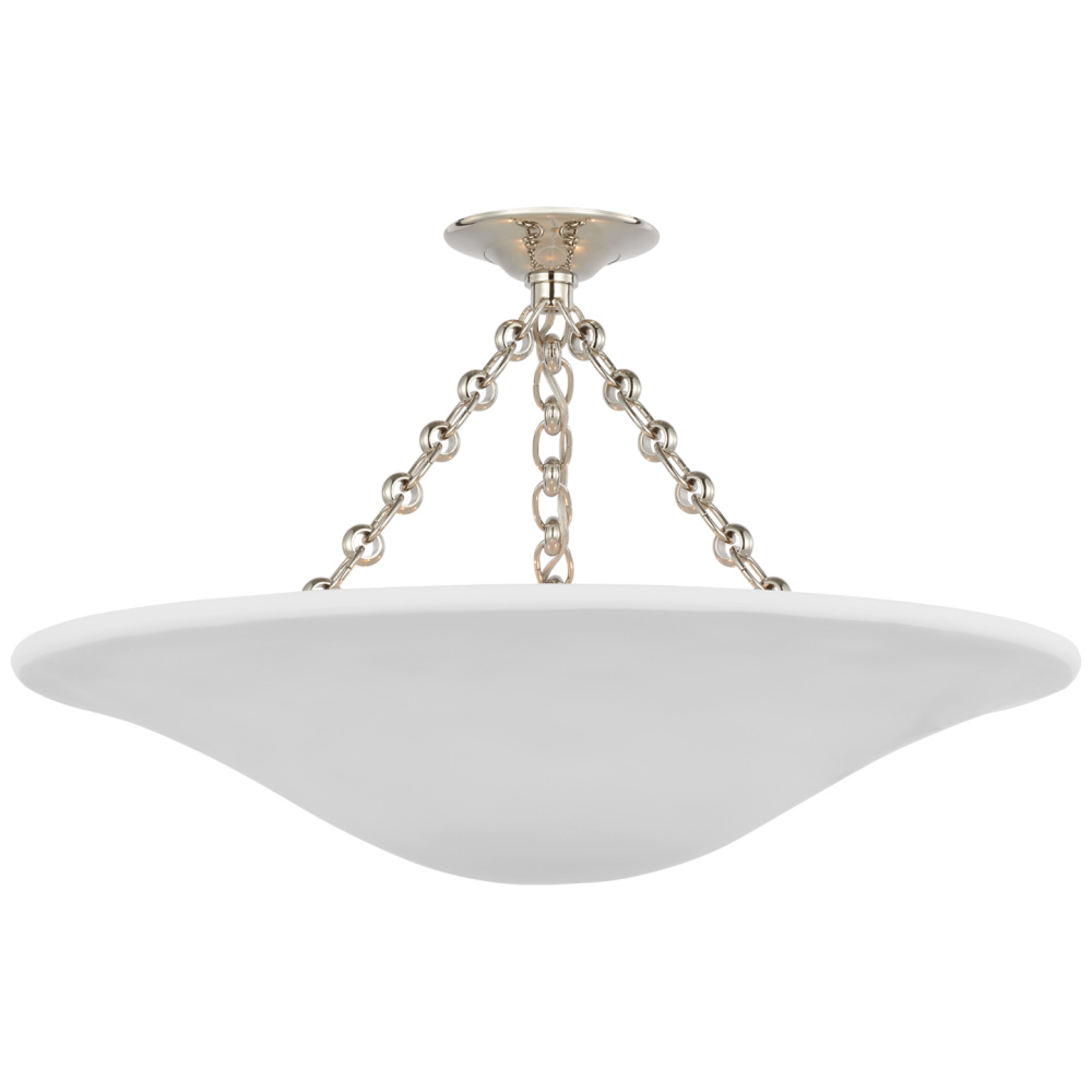 Mollino 24" Semi-Flush Mount