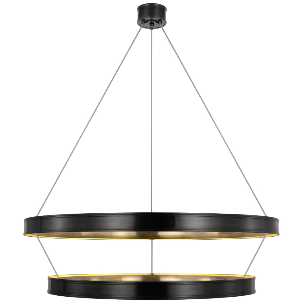 Connery 50" Two-Tier Ring Chandelier