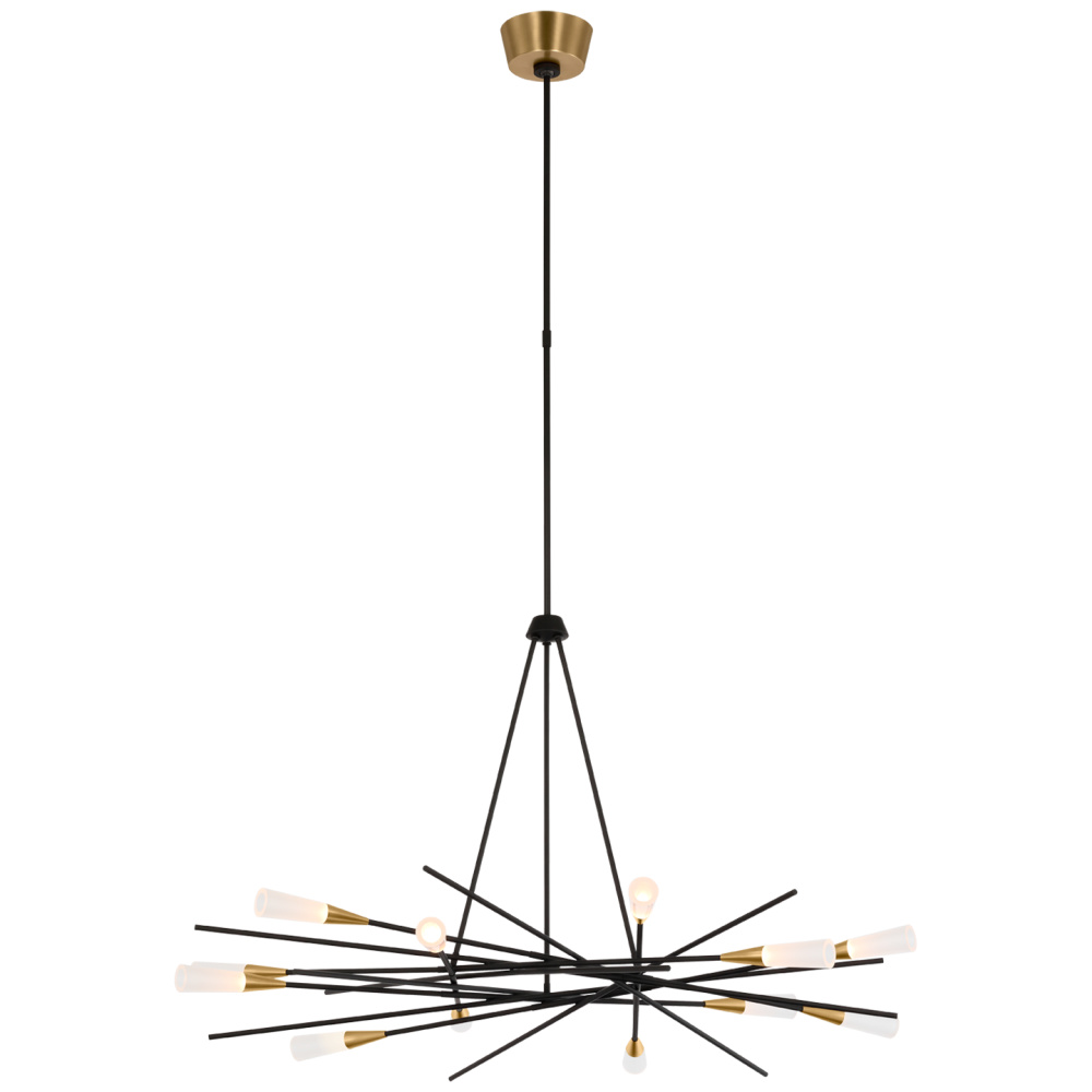 Stellar 40" Radial Chandelier