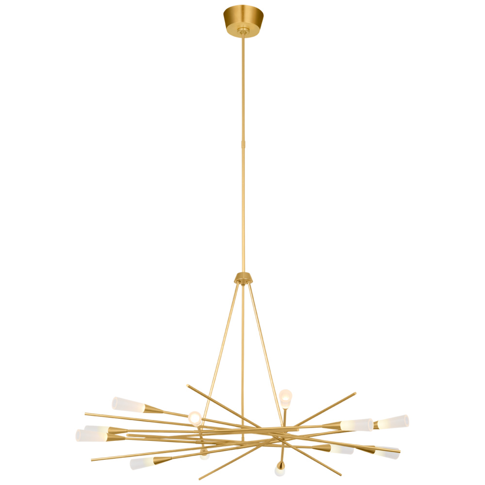 Stellar 40" Radial Chandelier