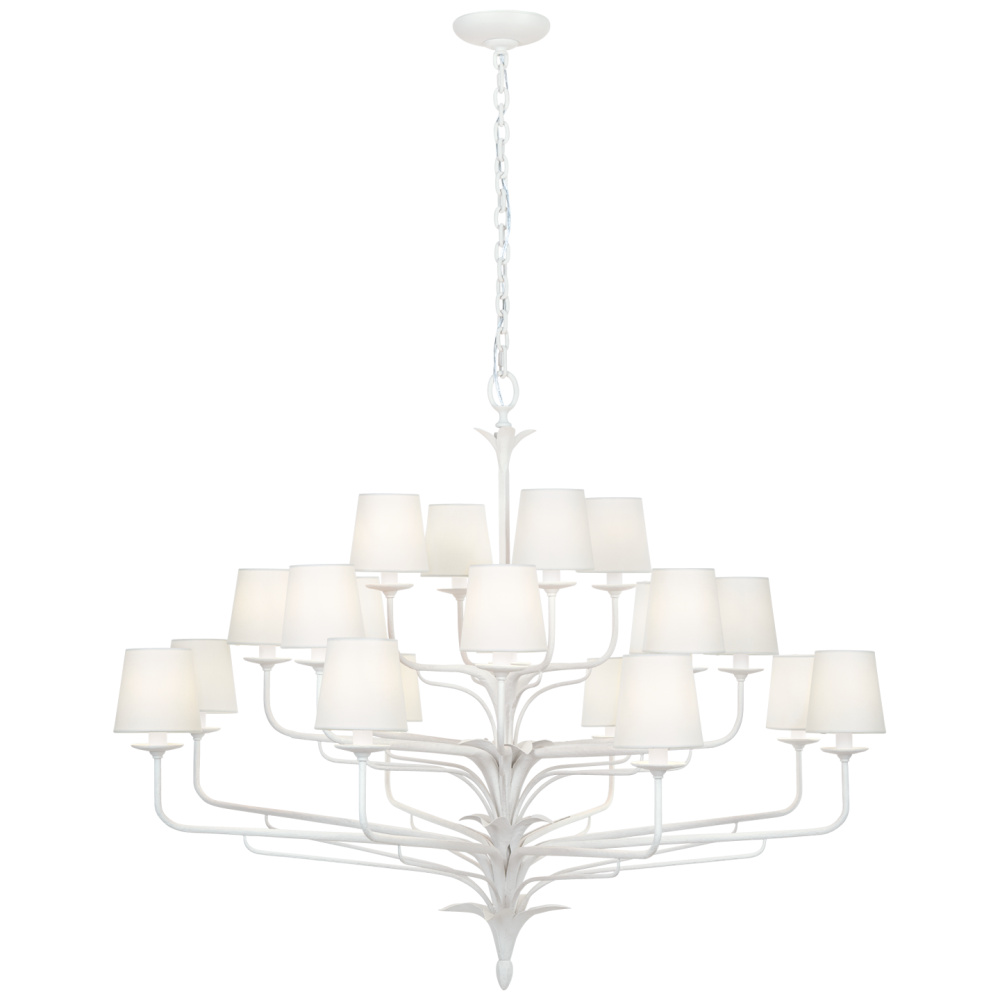 Amalfi 50" Three-Tiered Chandelier