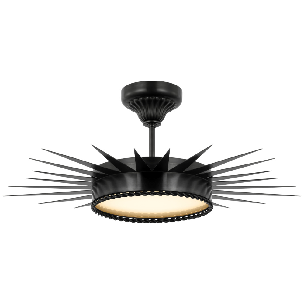 Soleil 28" Semi-Flush Mount