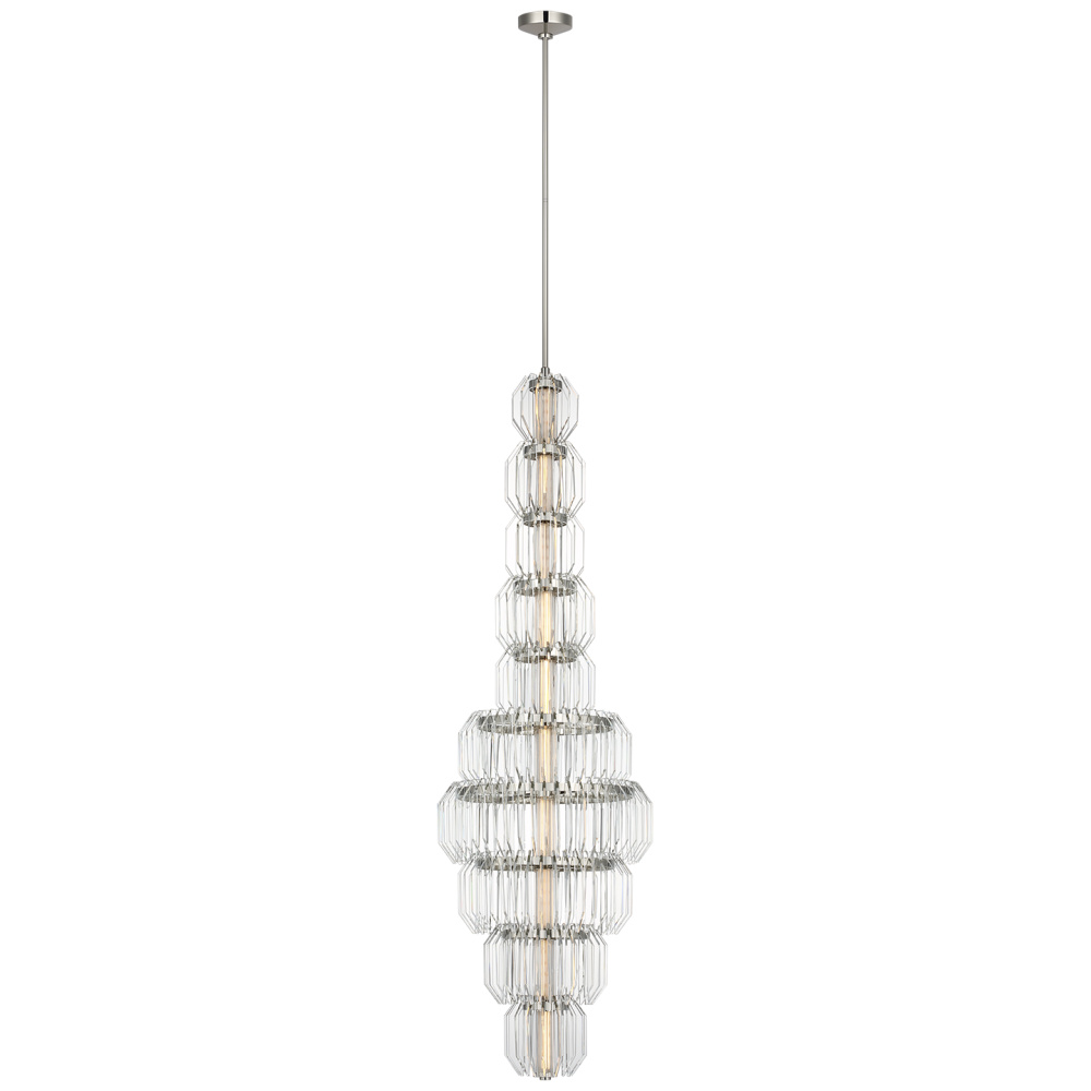 Killarney 19" Layered Entry Chandelier