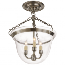 Visual Comfort CHC 2109AN - Country Semi-Flush Bell Jar Lantern