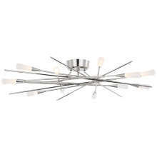 Visual Comfort & Co. Signature Collection CHC 4607PN - Stellar 40" Radial Semi-Flush Mount