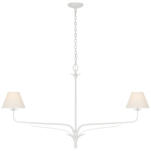 Visual Comfort & Co. Signature Collection CHC 5680PW-L - Amalfi 57" Linear Chandelier