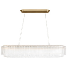Visual Comfort & Co. Signature Collection IKF 5912HAB-CG - Maderno 55" Linear Chandelier