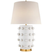 Visual Comfort & Co. Signature Collection KW 3031PW-L-CL - Linden Medium Cordless Table Lamp