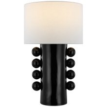 Visual Comfort & Co. Signature Collection KW 3687BLK-L-CL - Tiglia Tall Cordless Table Lamp