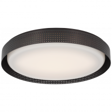 Visual Comfort & Co. Signature Collection KW 4082BZ-WG - Precision 18" Round Flush Mount