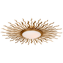 Visual Comfort & Co. Signature Collection SK 4051GI-WG - Re 38" Semi-Flush Mount