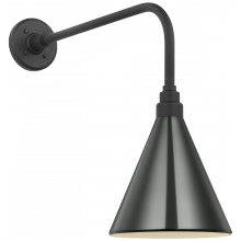 Visual Comfort & Co. Signature Collection TOB 2809MBK/S10-G - Academy 20" Rex Barn Light