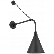 Visual Comfort & Co. Signature Collection TOB 2810MBK/S10-MBK - Academy 20" Anchored Rex Barn Light