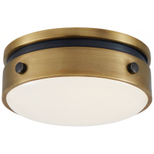 Visual Comfort & Co. Signature Collection TOB 4062BZ/HAB-WG - Hicks 5.5" Solitaire Flush Mount