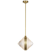 Visual Comfort & Co. Signature Collection WF 5007NB-CC - Copper Coast 15" Olive Cut Pendant