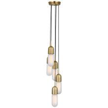 Visual Comfort & Co. Signature Collection TOB 5646HAB-FG-5 - Junio 5-Light Pendant