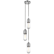 Visual Comfort & Co. Signature Collection TOB 5646PN-CG-3 - Junio 3-Light Pendant