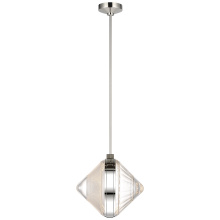 Visual Comfort & Co. Signature Collection WF 5008PN-CC - Copper Coast 15" Karo and Olive Cut Pendant