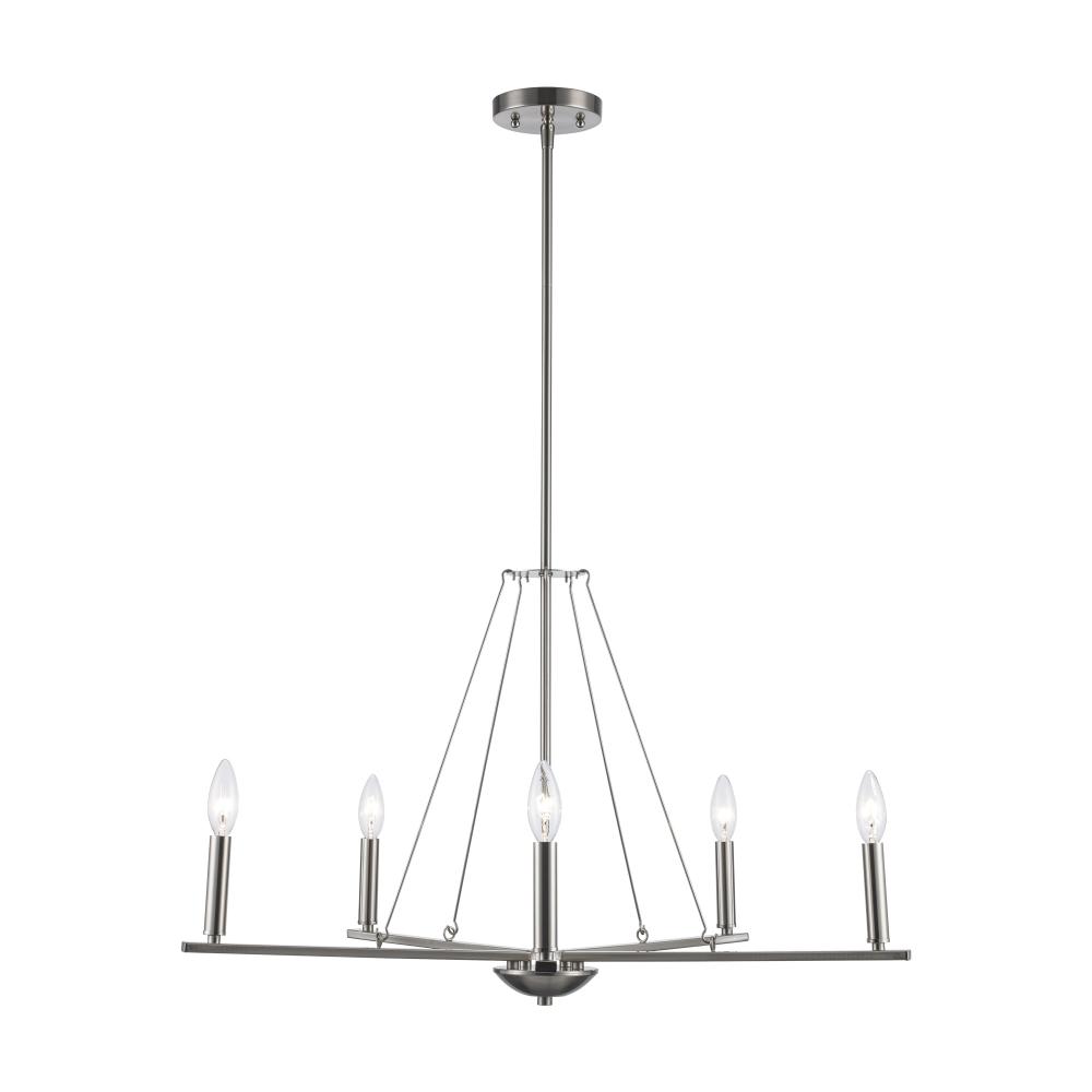 Linden Pendant Lights Brushed Nickel