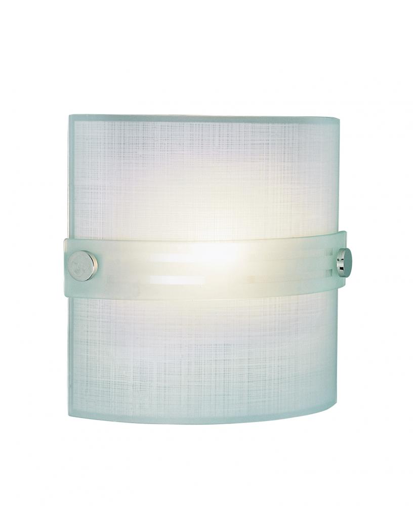 Morie 1-Light Square Glass Indoor Contemporary Wall Sconce